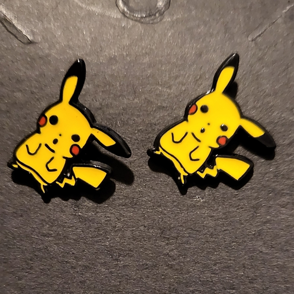 Pikachu stud earrings